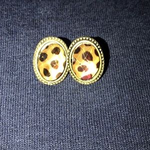 Animal print Earrings -New